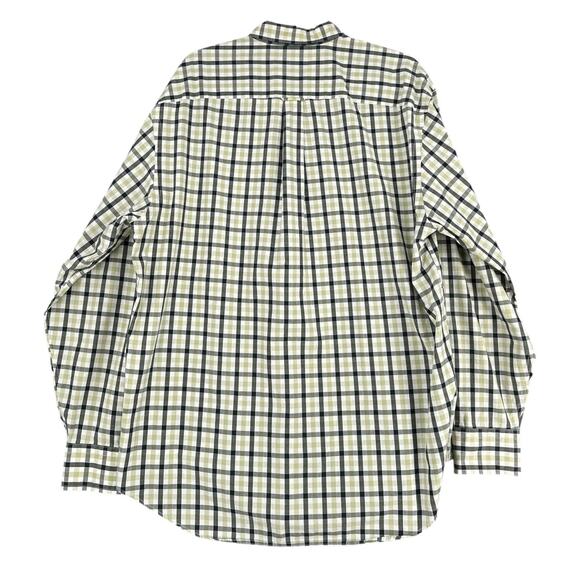Nautica Plaid Long Sleeve Button Down Collar Chest Pocket Button Up Shirt‎ XL - Picture 2 of 6
